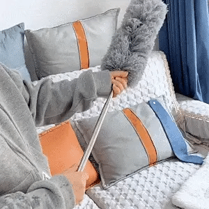 Stainless Flexible Duster For Fan Cleaning Mop With Extendable Long Rod