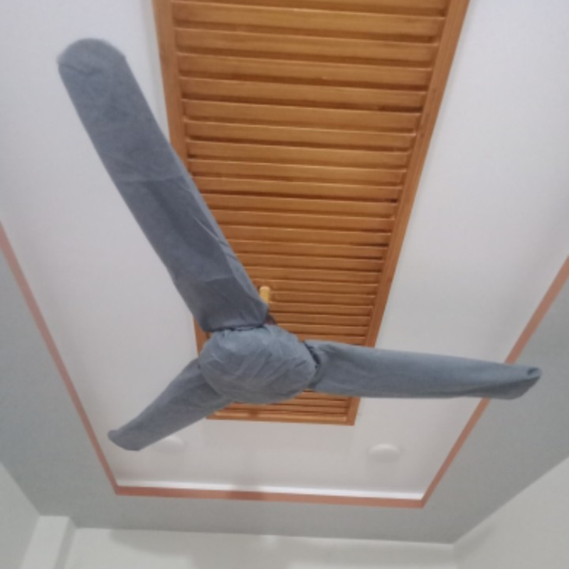 Ceiling Fan Covers with Motor | Stretchable, Washable, Universal Fit