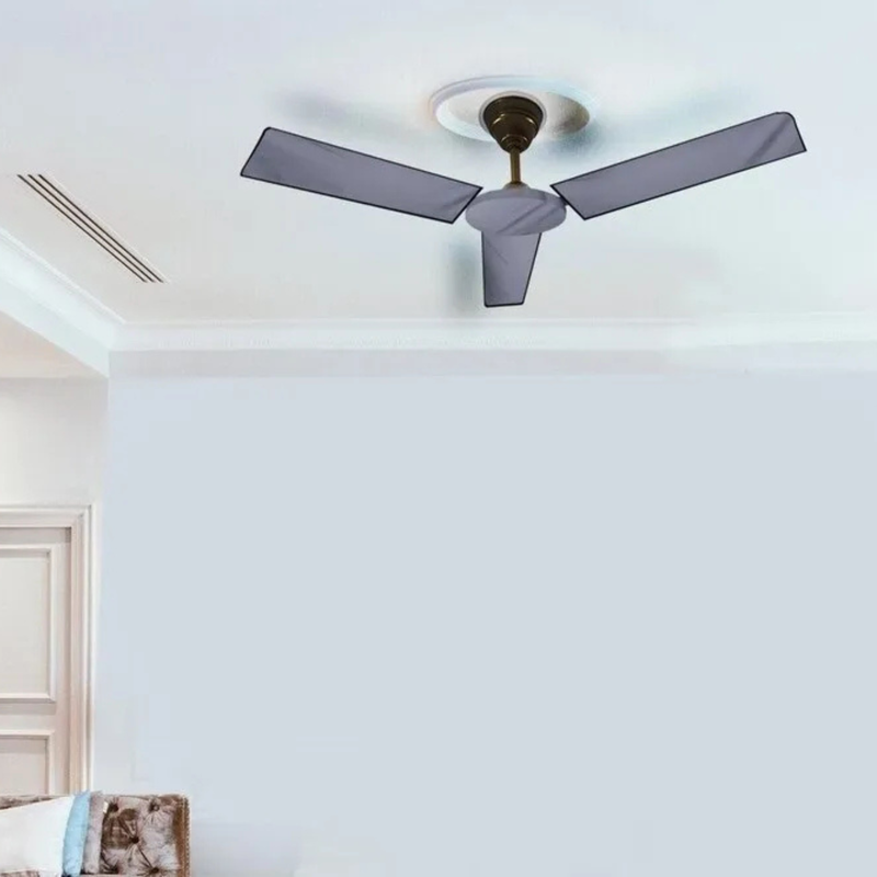 Ceiling Fan Covers with Motor | Stretchable, Washable, Universal Fit